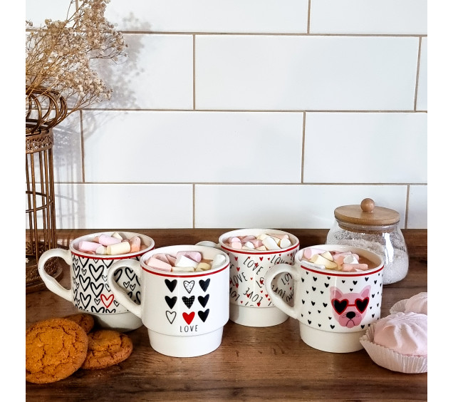 021-04-21 Набір чашок 4шт 320мл - фото 1