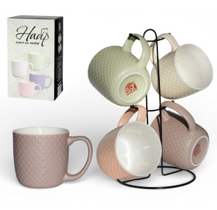 021-04-13 Набір чашок 350мл  TOCHKA - фото