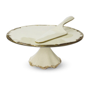 031-02-03/1 Набір для торта 2пр. Монсоро (27см/10см) (без коробки) - фото