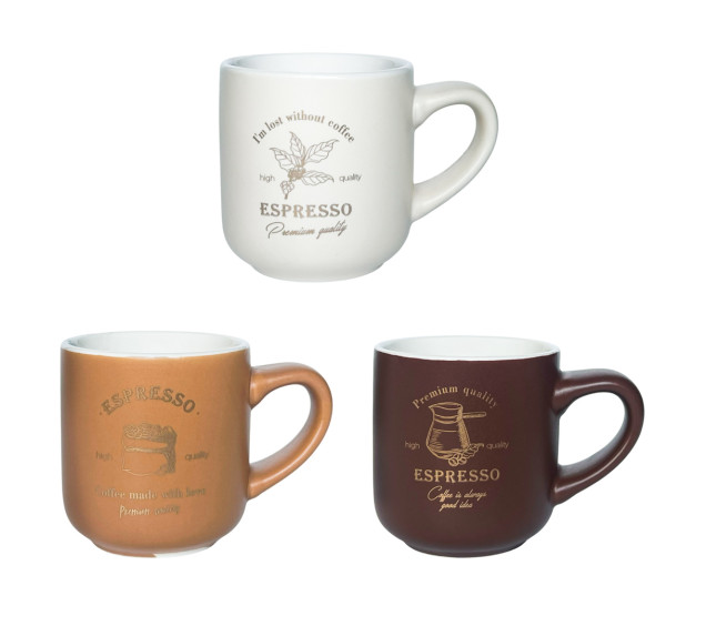 040-01-110 Чашка кавова "Кав'ярня" 100 мл - фото