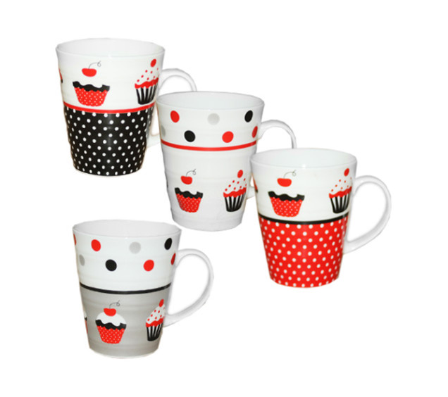 040-01-12 Чашка 350мл Тістечко - фото