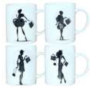 040-01-19 Чашка 340мл Шопінг - фото