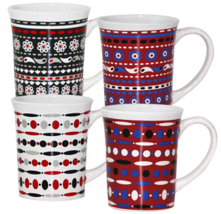 040-01-22 Чашка 300мл Народні візерунки - фото