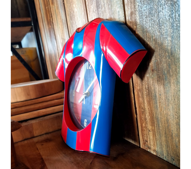 05-015 Годинник настінний Дитячий (Футбольна форма) кварц. Пластик (33*5*28) - фото 2