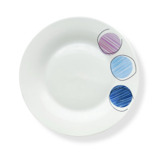 050-39-02 Тарілка 8" Кульки - фото