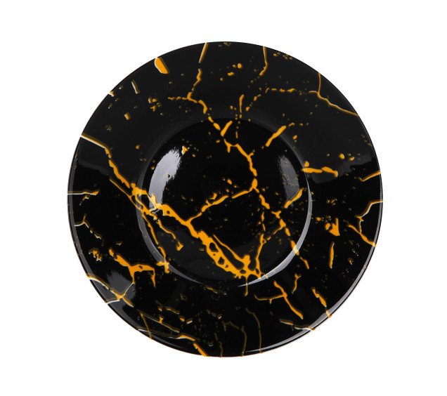 050-42-06 Тарілка суп 9' Мармур - фото