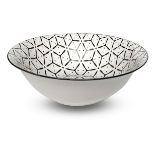 050-38-05 Салатник 8" Вінтажний сапфір - фото