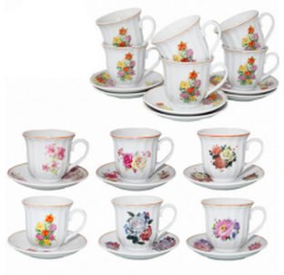 1020 Чашка 170мл микс - фото