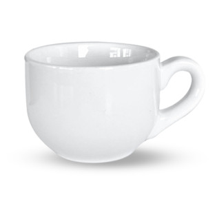 13626-02 Чашка біла 400 мл (варіант) - фото