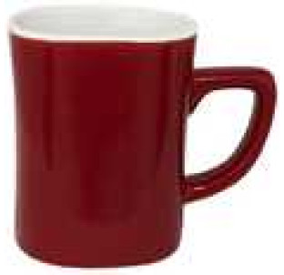 13650-7 Чашка Кавова червона 250мл - фото
