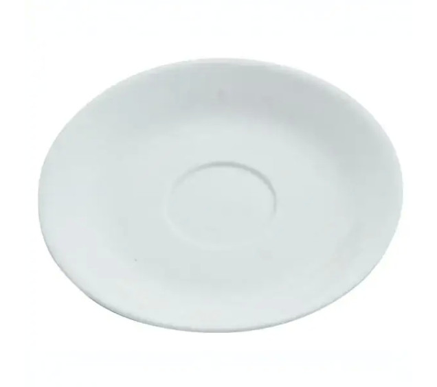 30065-00 Блюдце Біле 15см D1 (96) - фото