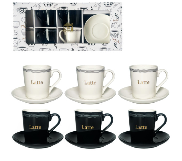 15102 Сервіз чайний 12пр. "Кав'ярня" 240 мл - фото