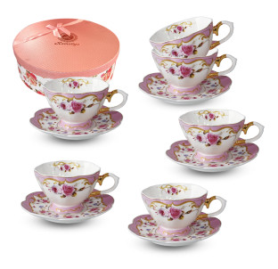 1545 Набір кавовий 12пр. 90мл Катерина - фото