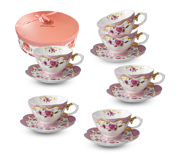 1545 Набір кавовий 12пр. 90мл Катерина - фото