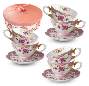 1706 Сервіз чайний 12пр. 260мл Катерина - фото