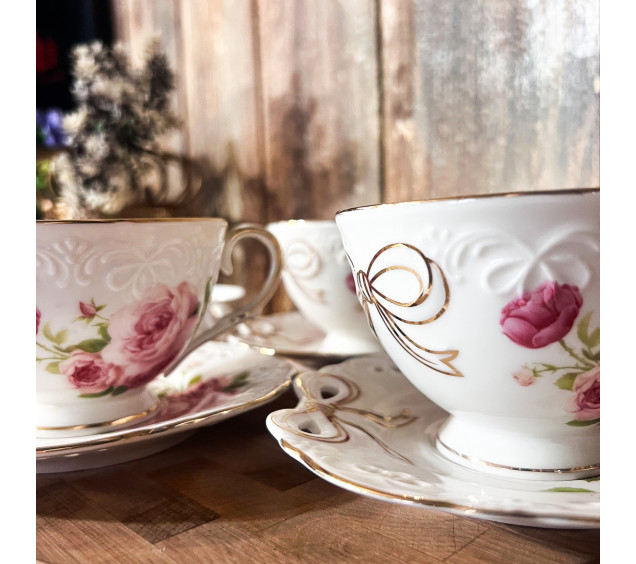 1779 Сервіз чайний 14пр. Бант (240мл, бл.15см, цук.350мл, чайн.1,3л) - фото 2