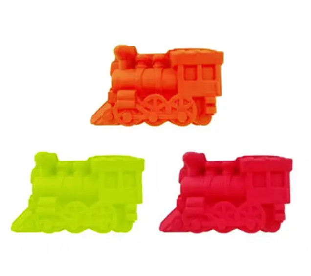 20034 Форма для випічки Паровоз 29*16,5см h7см - фото