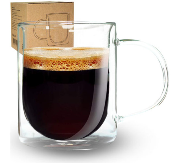 201-1 Чашка з подвійною стінкою 500мл Big Classic - фото