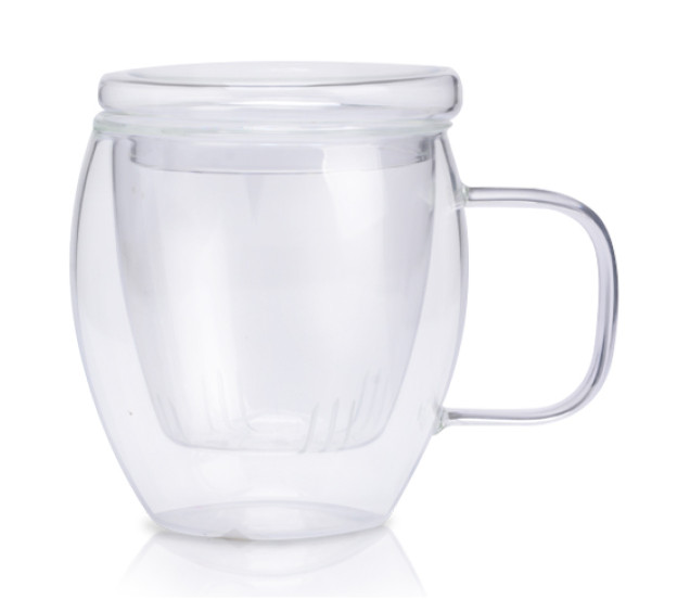 201-17 Заварювальна чашка зі скляним ситом 300мл Фінестра - фото