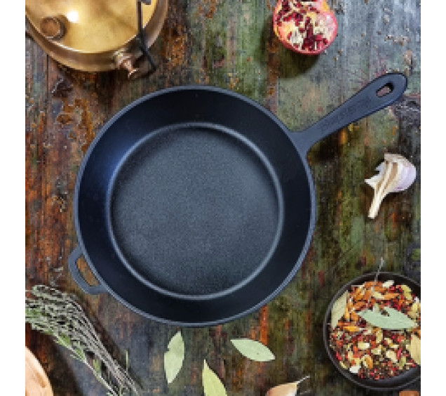 Т203 Сковорода чавунна 26*6см - фото
