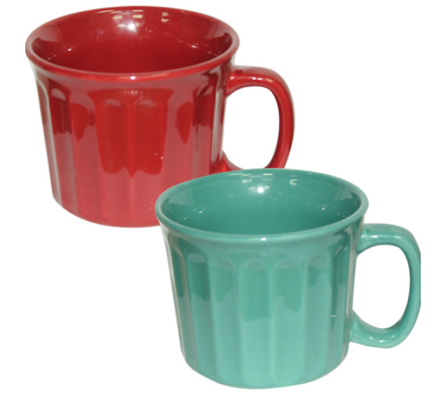 2034-13 Чашка Дужа мікс 500мл варіант від 1 до 4 кол. - фото