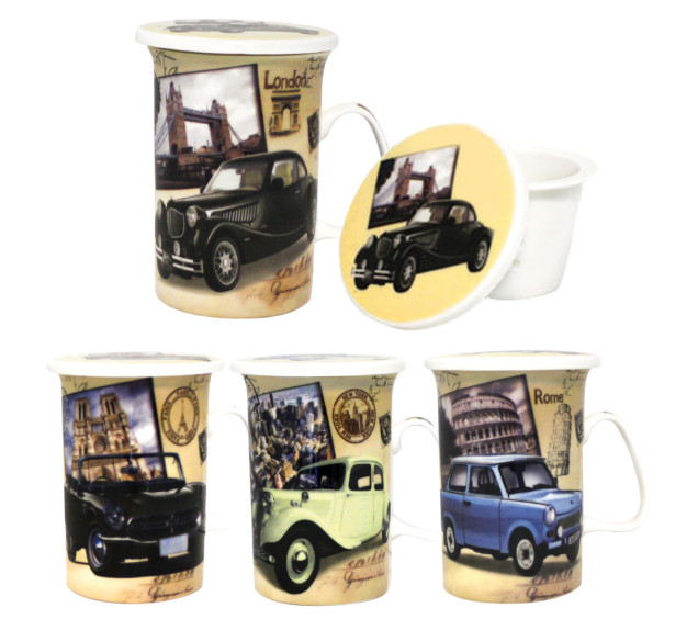 2052-3/У Чашка заварювальна "Авто" 320мл (без упаковки) - фото