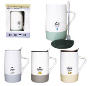 20612 Чашка заварювальна з ложкою 430мл Вояж - фото