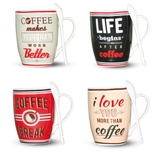 2063-06/У Чашка Кава лайт 360мл без упаковки - фото