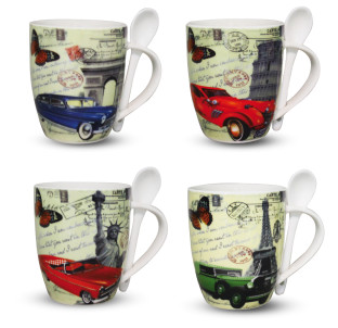 2063-09/У Чашка АВТО 400мл без упаковки - фото