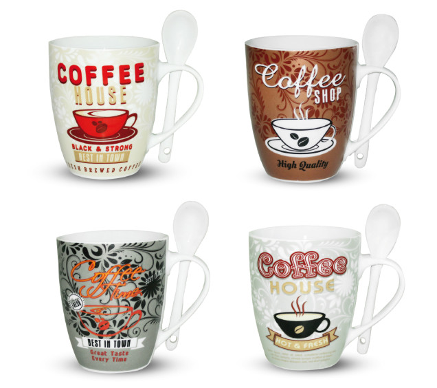2063-12/У Чашка Кава шоп 360мл без упаковки - фото