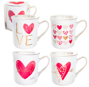 20702 Чашка "Почуття" (золото) 340 мл - фото