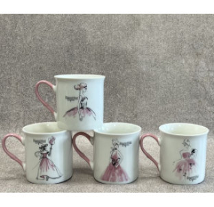 2079-14 Чашка "Pink" 340 мл - фото