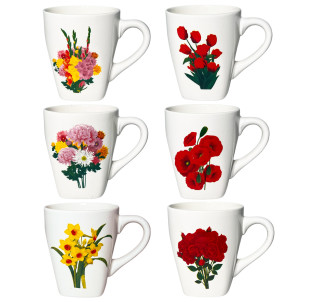 212-11 Чашка Квіти 240 мл - фото