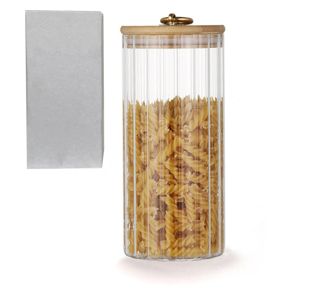 212121-5 Ємність 1200 мл з бамбуковою кришкою - фото