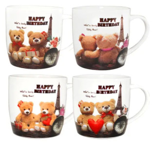 218-03 Чашка "З днем народження!" 360мл - фото