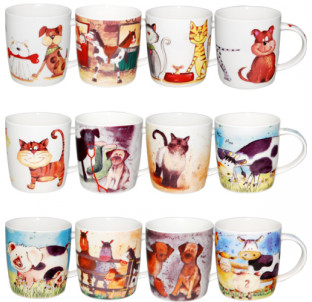 2183 Чашка 360мл Наші вихованці - фото