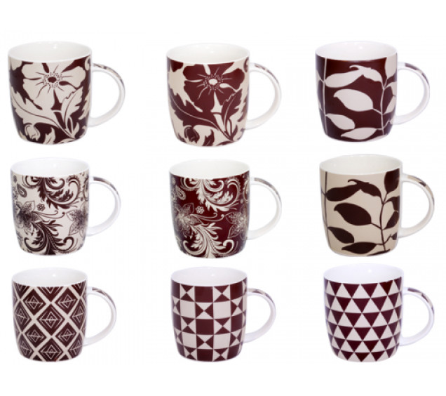 2183 Чашка 360мл Абстракція Мікс2 - фото