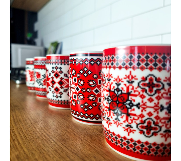 2183-1 Чашка 360мл Вишиванка - фото 2