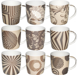 2183 Чашка 360мл Абстракція - фото