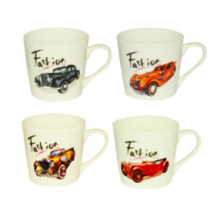 2190/У Чашка 400мл подарункова Fashion auto без упаковки - фото
