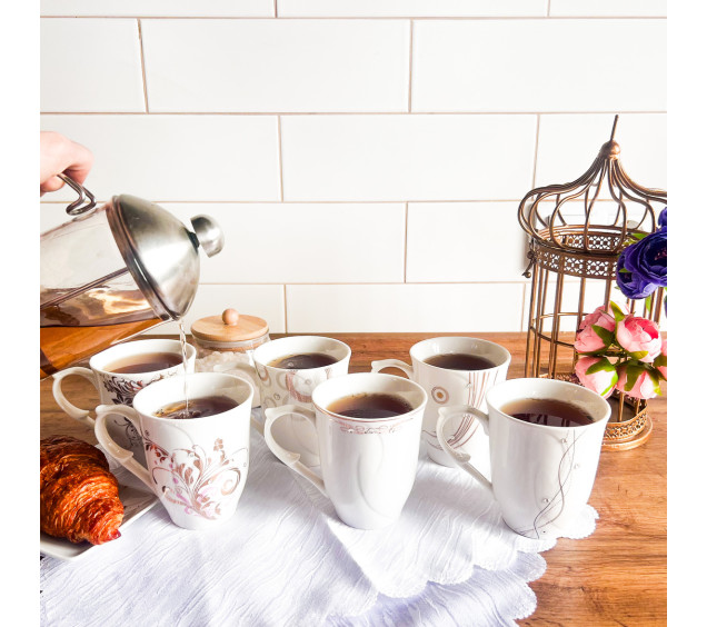 2227 Чашка 300мл Кристали (24) - фото 1