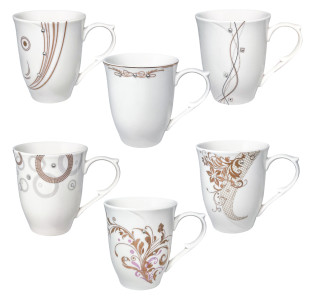 2227/1 Чашка 300мл Кристали - фото