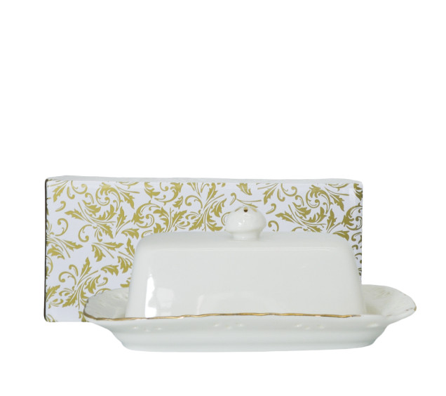 22506 Масельничка Білий Бант - фото