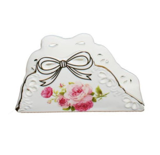 2268 Серветниця Бант (13,7*7,7см) - фото