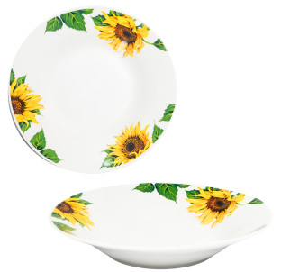 30003-1900 Тарілка 8' суп Соняшники - фото