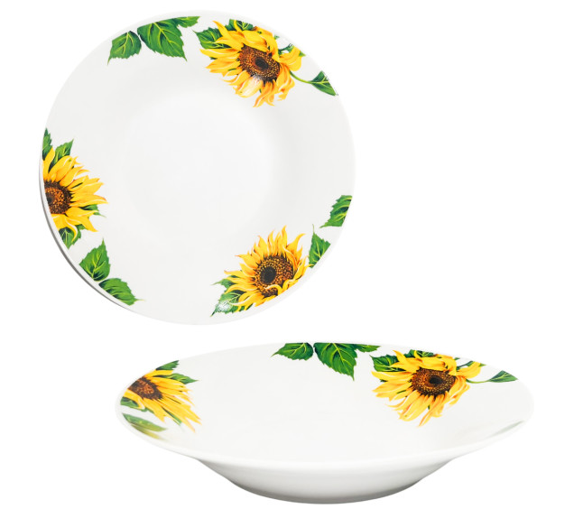 30003-1900 Тарілка 8' суп Соняшники - фото