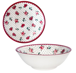 30004-009 Салатник 6' Квітуча троянда - фото