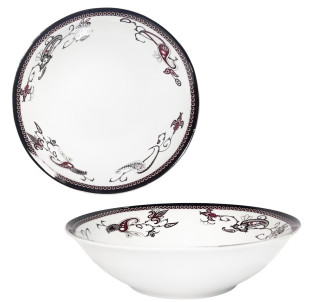 30006-1465 Салатник 8' Орнамент - фото