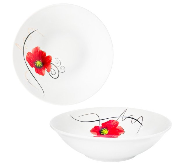 30006-1472 Салатник 8' Мак(36) - фото