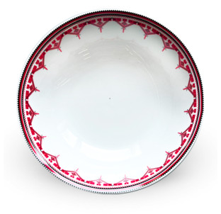 30007-005 Салатник 9' Вишиванка червоний ромб - фото